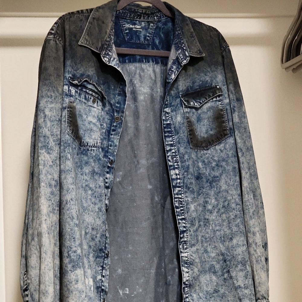 Calvin Klein denim long sleeve
